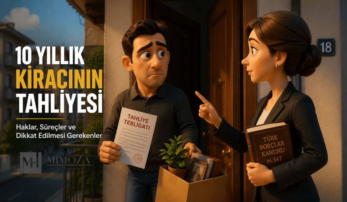 10 yıllık kiracı tahliyesi, kira sözleşmesi feshi, kiracının hakları, tahliye davası, TBK 347, kiraya verenin fesih hakkı, kira sözleşmesi uzatma, konut tahliyesi, yazılı ihtar süresi, uzun süreli kiracı hakları